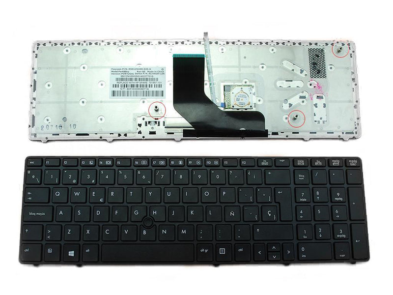 Keyboard Laptop HP Elitebook 8560P Black
