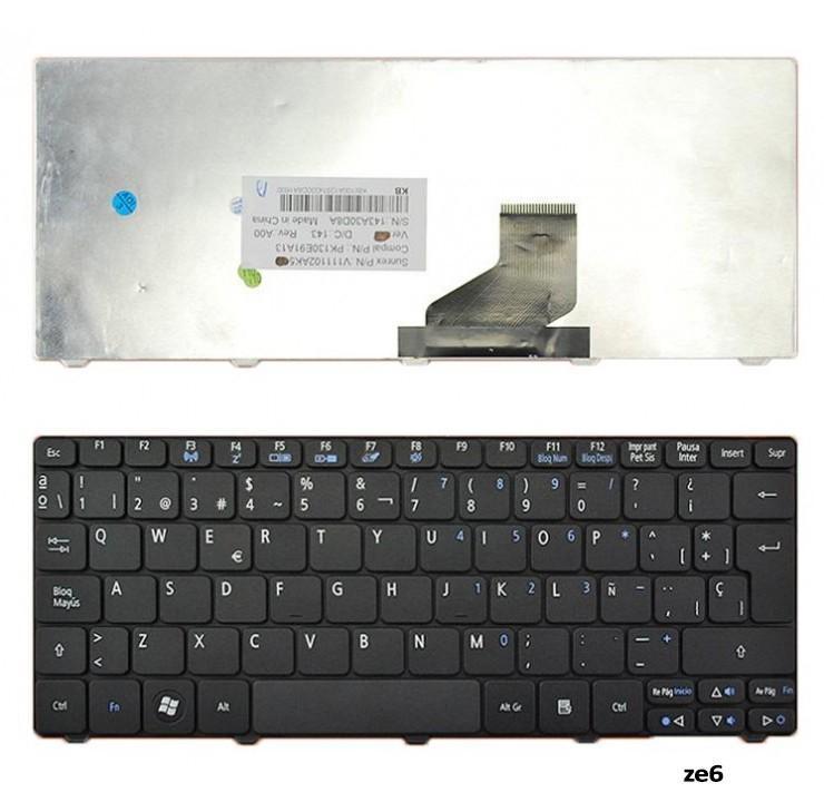 Keyboard Laptop Acer Aspire One NAV50 Emachines 350 Gateway LT3201 LT2100