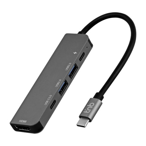 Tnb Iclick - Hub 5-IN-1 USB-C - Space Gray — image 1
