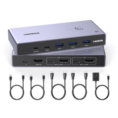 UGREEN CM692 HDMI KVM Switch 2 In 1 Out — image 1
