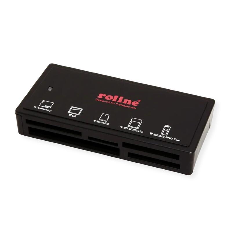 USB 3.2 Gen 1 Multi Card Reader, Black