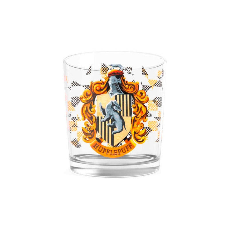 Glass Logo Hufflepuff Harry Potter