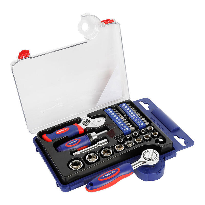Glasses With Carraca, Handle And Key Adjustable Métrica, 38 Pieces