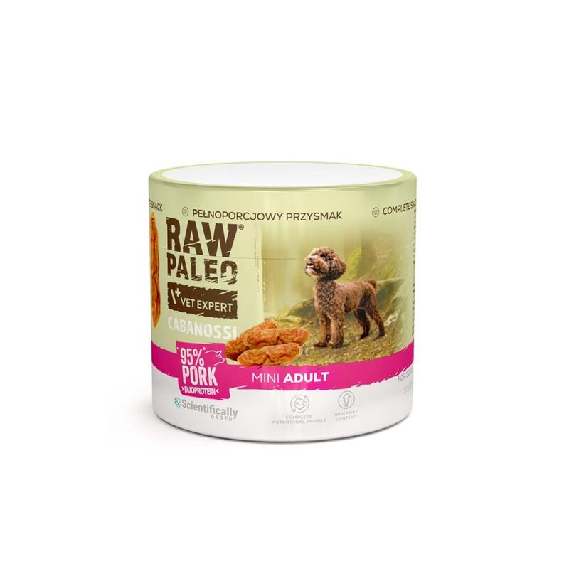 Vetexpert Raw Paleo Cabanossi Pork Mini 100G