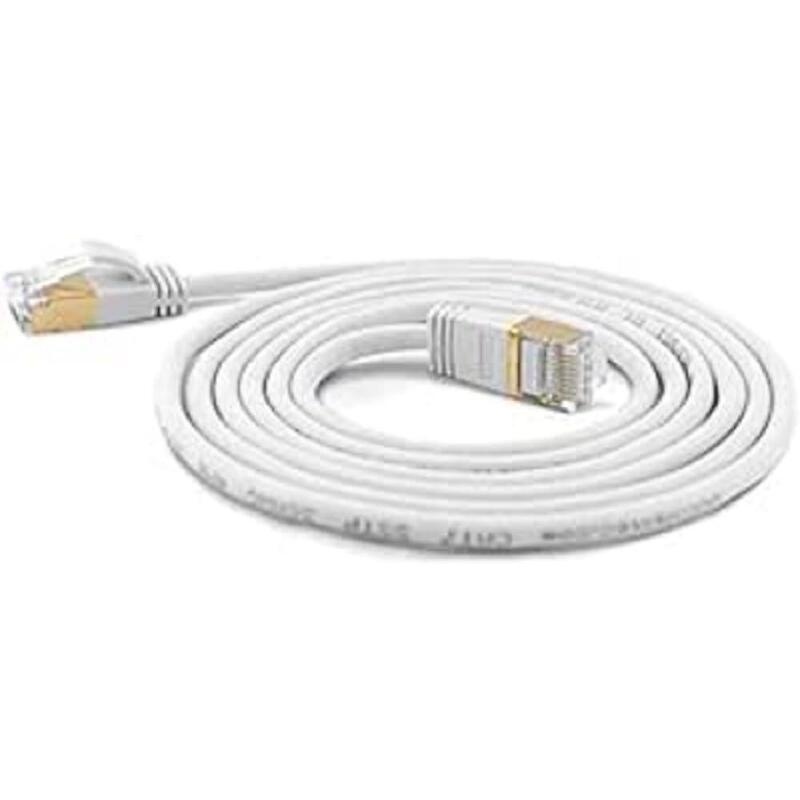 Wantec Network Cable Smp CAT.7 Me. CAT.6A D4MM 0,25M White