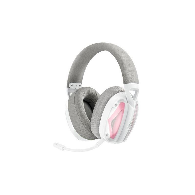 Xo Auricular Gaming BE46 - Inalambricos - Micrófono Ajustable - Multiplataforma - Blanco